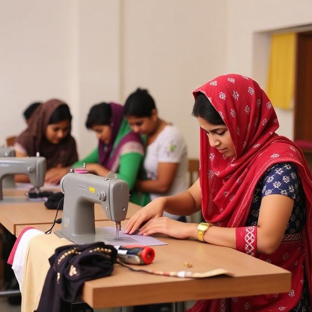 Vocational Sewing & Tailoring Skill Center for Women