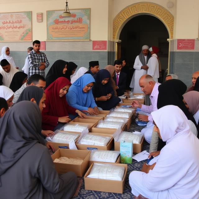 Ramadan Iftar Program & Subsidized Ration Market