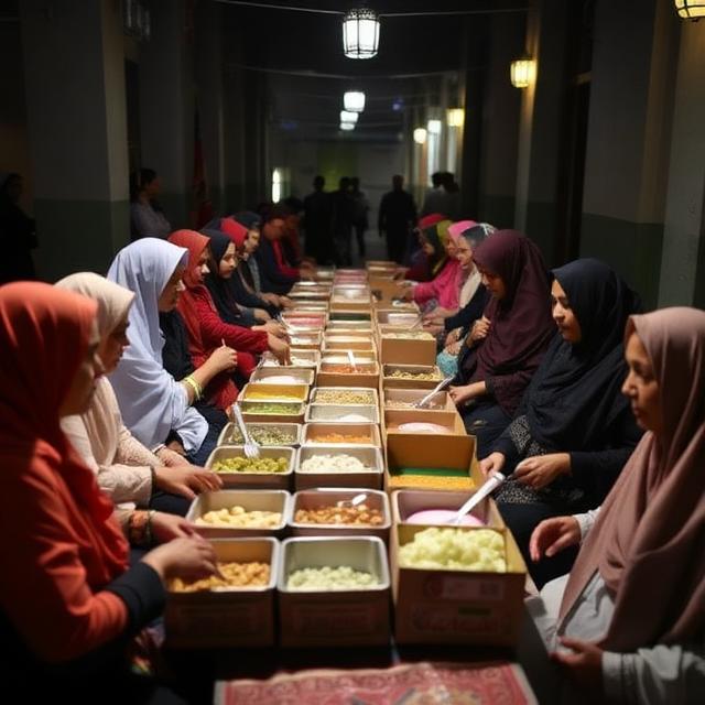 Ramadan Iftar Program & Subsidized Ration Market