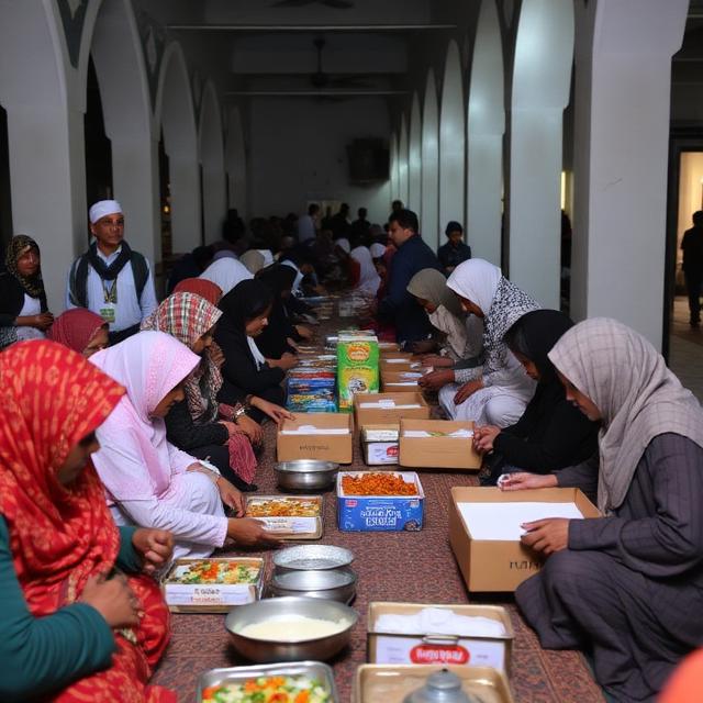 Ramadan Iftar Program & Subsidized Ration Market