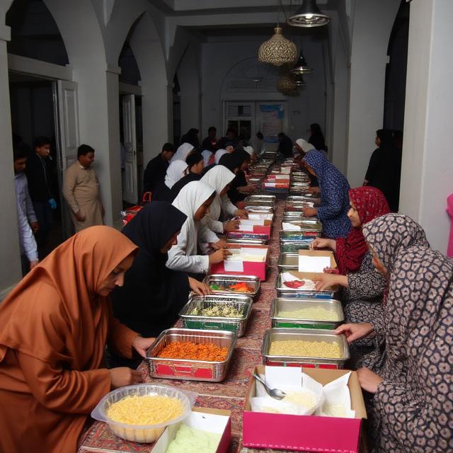 Ramadan Iftar Program & Subsidized Ration Market