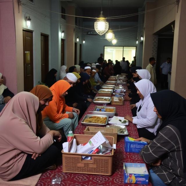 Ramadan Iftar Program & Subsidized Ration Market