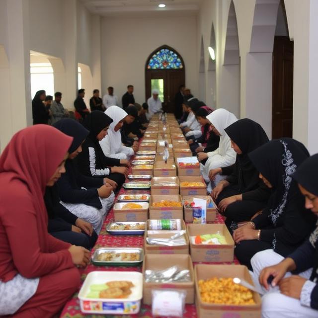 Ramadan Iftar Program & Subsidized Ration Market