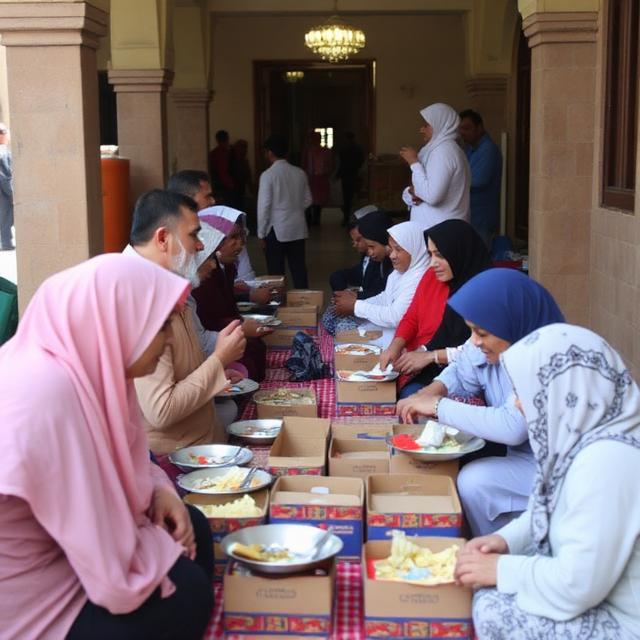 Ramadan Iftar Program & Subsidized Ration Market