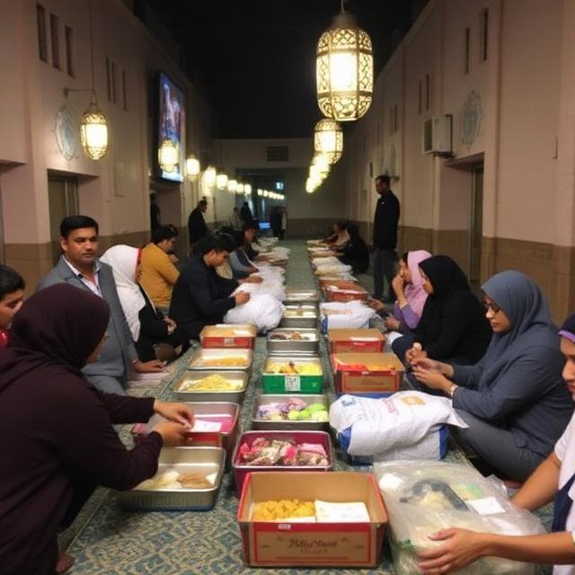 Ramadan Iftar Program & Subsidized Ration Market