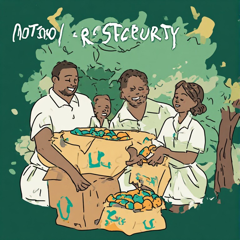 Monthly Ration Distribution – Family Food Security