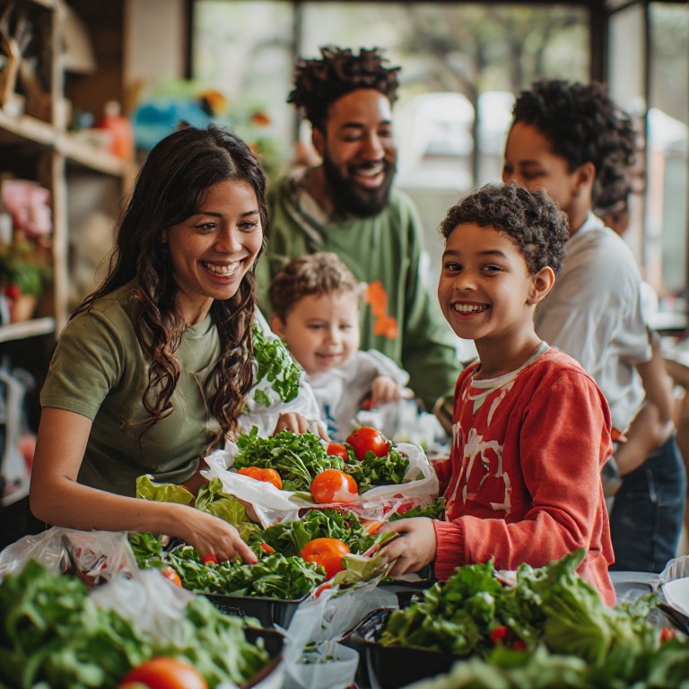 Fighting Hunger, Serving Hope – Provide Fresh Meals to Families in Need.