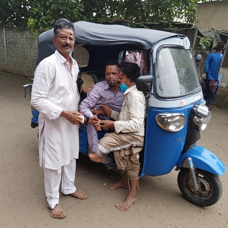 Livelihood Support: Rozgar Auto-Rickshaw Handover to Daily Wager - image 3