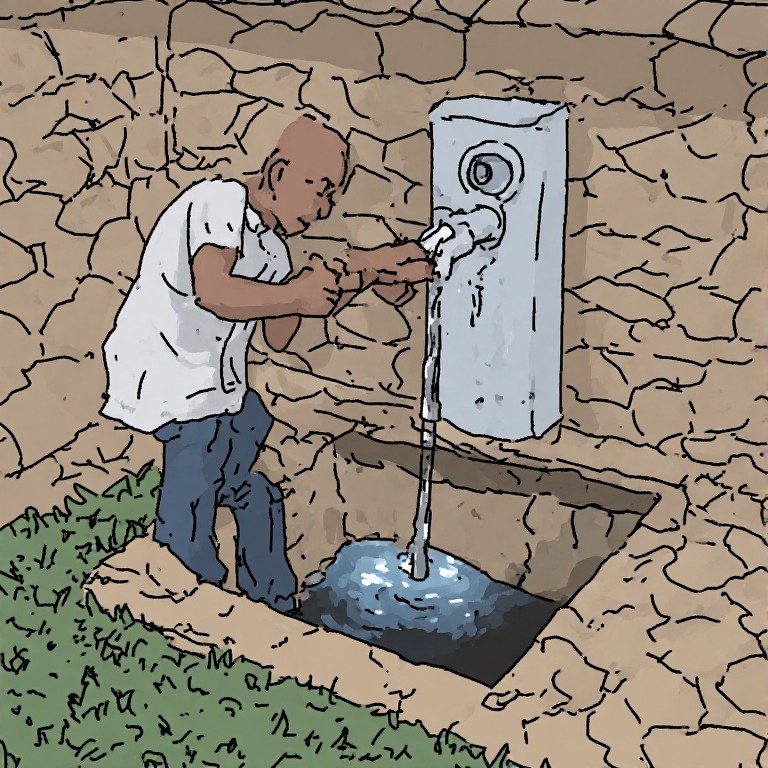 Community Hand Pump Installation Completed in Suburban Colony - image 5
